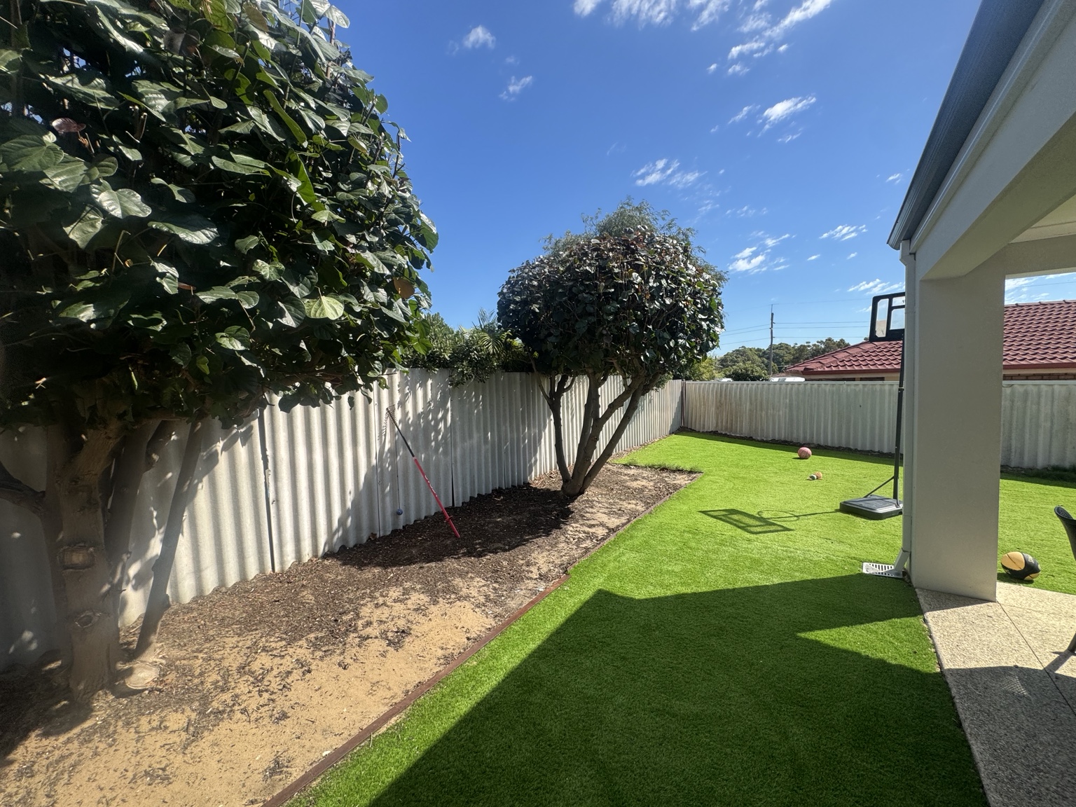 Tidy finished yard after pruning